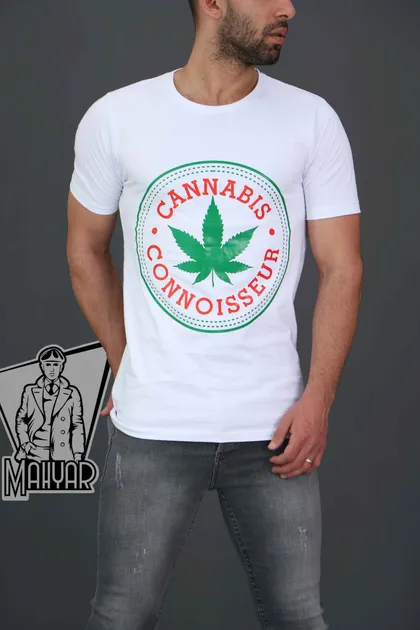 تیشرت آستین کوتاه CANNABIS