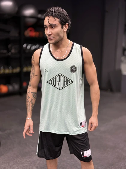 ست بسکتبالی جردن (Jordan Diamond) پارچه فلامنت طرح آجری (8 رنگ)