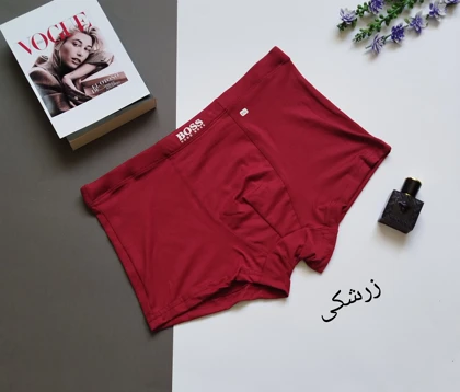شورت نیم پا مردانه نخ پنبه Boos