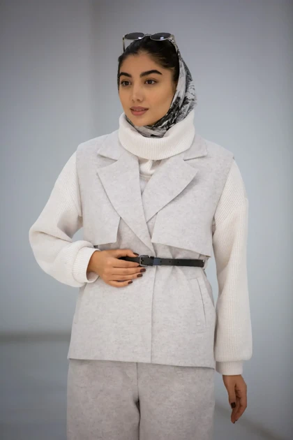 وست یقه E ژیله دار