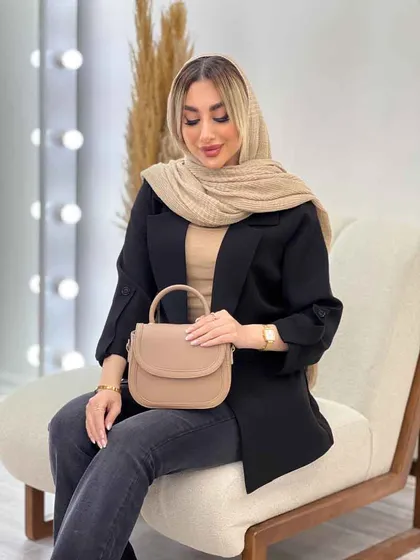 مانتو مازراتی آستین پاگن