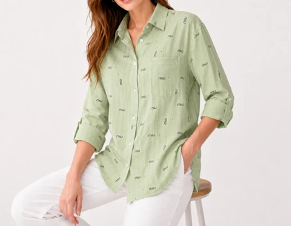 شومیز زنانه اسپرت miu miu
