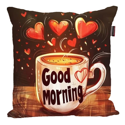 کوسن مدل جمله صبح بخیر کد 3526