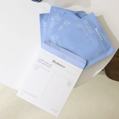 ماسک ورقه ای بایودنس هیدرا سرانول Biodance آبی