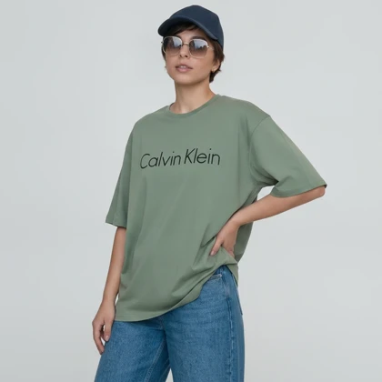 تیشرت زنانه لانگ طرح Calvin Klein سایز فری (پنبه ضمانتی) در 7 رنگ