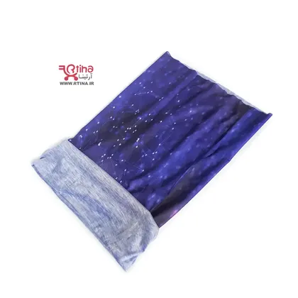 روسری ورزشی زنانه و مردانه (دستمال سر ورزشی) طرح کهکشانی