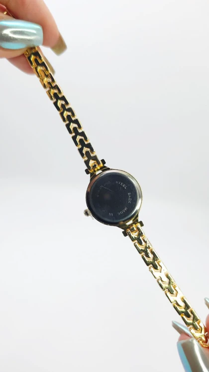 ساعت مچی زنانه مجلسی EHHE نگین‌دار با موتور کوارتز