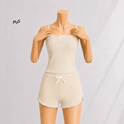 ست تاپ و شورتک زنانه کبریتی | آی بولک