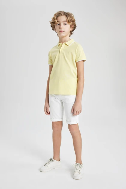 تیشرت یقه پولو بچگانه اورجینال دیفکتو defacto