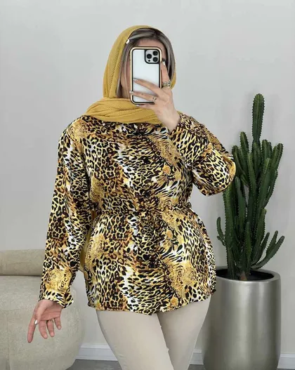 شومیز پلنگی(41)کد3480