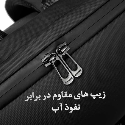 کیف کوله پشتی لپ تاپ 15.6 اینچی ضدآب اورجینال بنج BANGE 2913