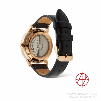 ساعت مچی اتوماتیک دنیل ولینگتون (Daniel Wellington) مدل DW00100757 (کالکشن آیکونیک، موتور ژاپنی، صفحه سبز، بند چرم مشکی)