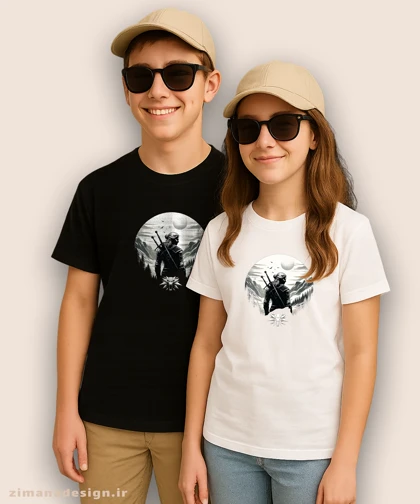 تیشرت بچگانه طرح ویچر شخصیت گرالت کد 987