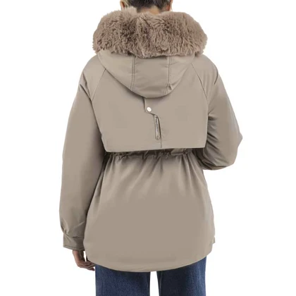 کاپشن کلاهدار زنانه - 7548618