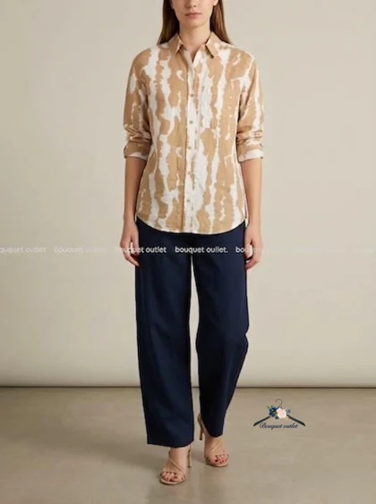 شومیز طرح دار Benetton