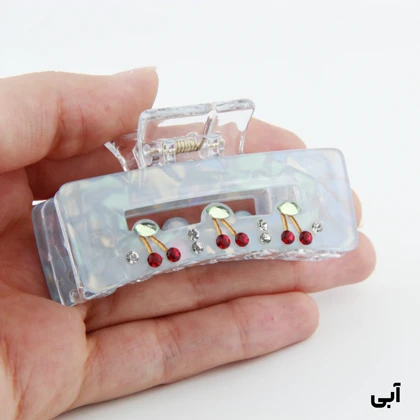 کلیپس دخترانه مدل گیلاس مستطیلی