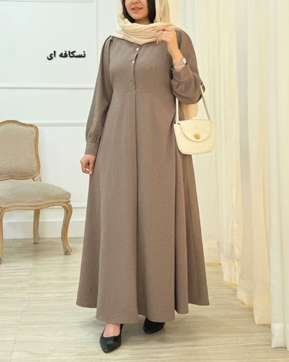 پیراهن مانتویی گلوریا کد محصول 1595