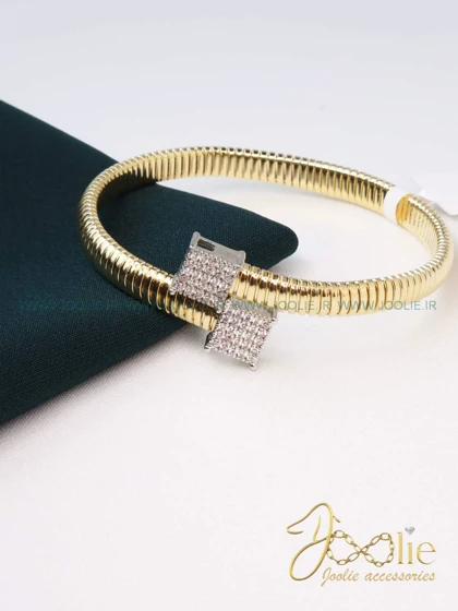 دستبند طرح طلا بولگاری مدل B2166