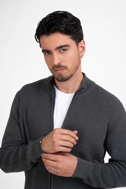 ام کی کالکشن سویشرت و هودی mk-21580-gray
