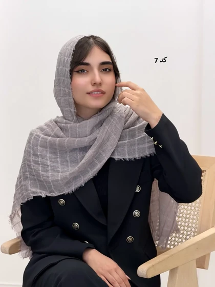4610-شال کنفی گندم