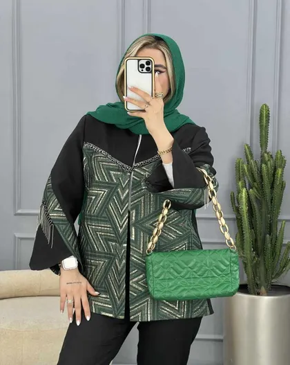 کت مزونی زنجیر دار(89)کد3558