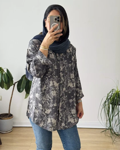 شومیز مانتویی لاریس