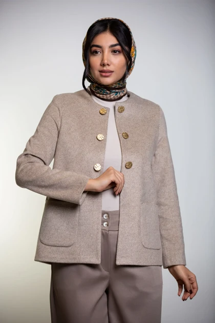 پالتو کت دو جیب کجراه