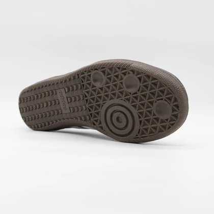 کتانی سامبا سرمه ای سفید کد 6522