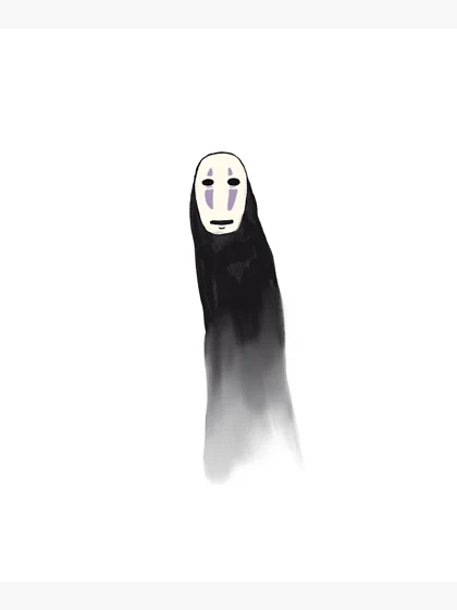 توت بگ طرح Handrawn No Face Spirited Away کد 271776