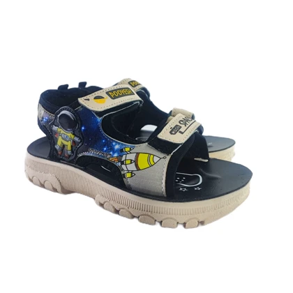 صندل پسرانه مدل آدیداس Adidas نارنجی آبی زرد سبز کد 355