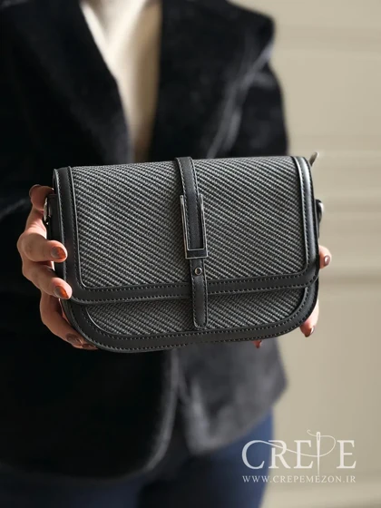 کیف دورنگ طرح کبریتی