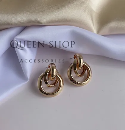 گوشواره فشن زارا طرح حلقه