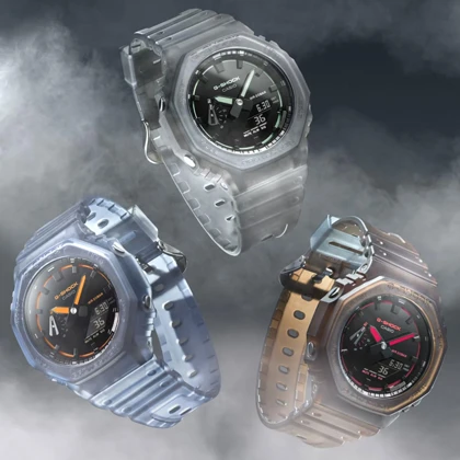 ساعت مچی مردانه کاسیو CASIO G-SHOCK مدل GA-2100K-1ADR ضد ضربه