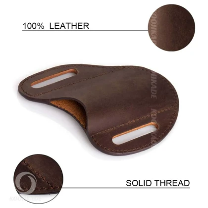 غلاف کمربندی چرمی چاقو