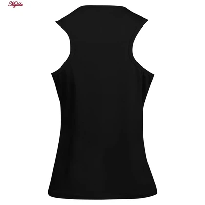 تاپ ورزشی زنانه به همراه هدبند رنگ مشکی مدل 5213-323P