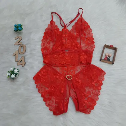 لباس خواب یا بادی فانتزی فاق باز یک تکه Queen کد 2014