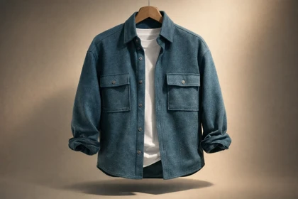 کت فوتر مردانه پرمیوم آبی نفتی خاص-اورجینال دیلم کپی 2