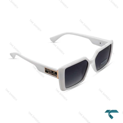 عینک دودی زنانه لویی ویتون سفید Louis-Vuitton-7579-L