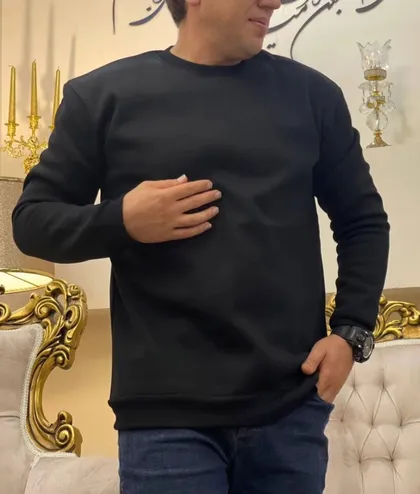 دورس مردانه سه نخ ساده رنگ مشکی