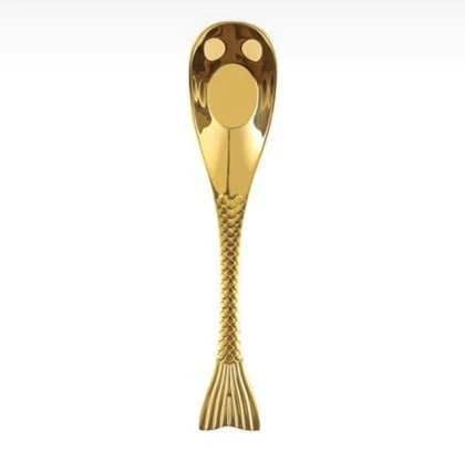 ملاقه استیل طرح ماهی