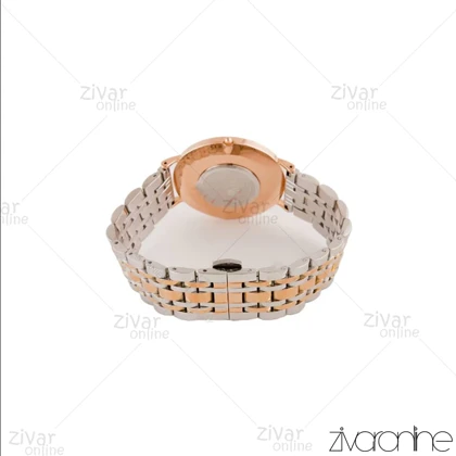 ساعت دنیل ولینگتون مردانه رزگلد نقره ای صفحه سبز خطی 104721