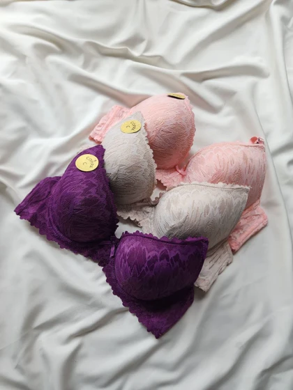 سوتین جکدار فنردار Blue moon کد: 116