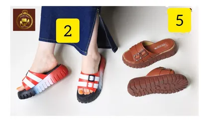 صندل دمپایی تمام طبی لژدار زنانه 611-3