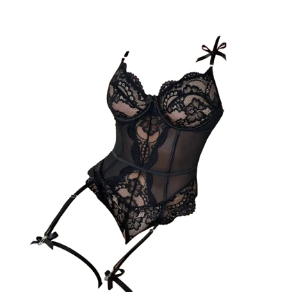 بادی فنردار فاق باز مشکی برند سیسنت کد 5192