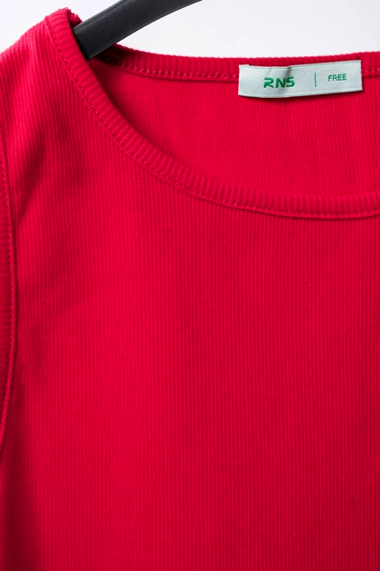 نیم‌تنه حلقه‌ای کشبافت زنانه