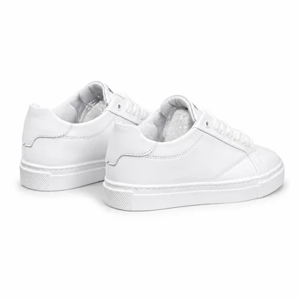 کفش کتانی ست زنانه و مردانه و بزرگ پا مدل برشکا ونس سفید تمام Bershka