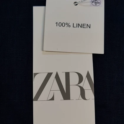 پیراهن لینن سوپر لایت ZARA کد 332 سایز اسمال