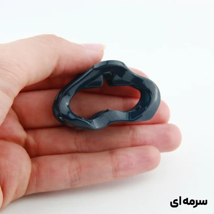کلیپس دخترانه مدل منحنی کوچک دو رنگ