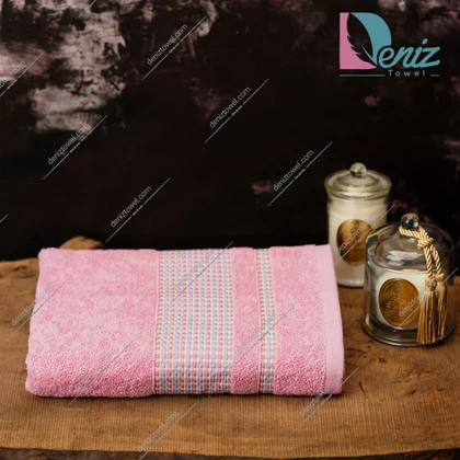 حوله استخری طرح حاشیه ژاکارد صورتی