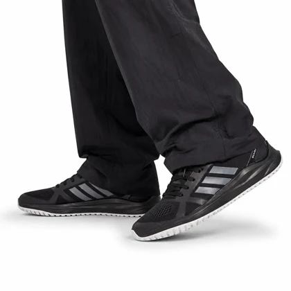 کفش کتانی بزرگ پا آدیداس رانینگ زیره تزریق مشکی سفید ADIDAS